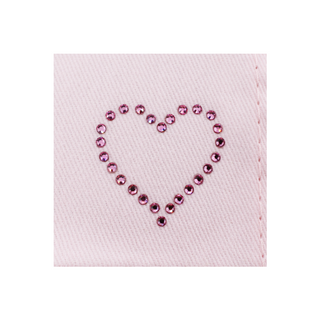 Rachel Cap with Small Crystal Heart