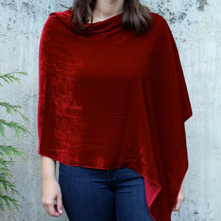 Velvet Poncho