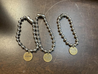 Coin Tag Bracelet