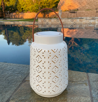 Catalina LED Ceramic Lantern