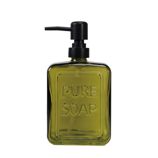 “Pure Soap” Glass Pump