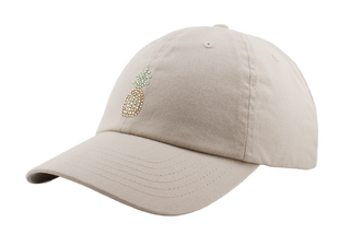 Rachel Cap with Crystal Pineapple