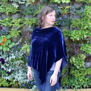 Velvet Poncho