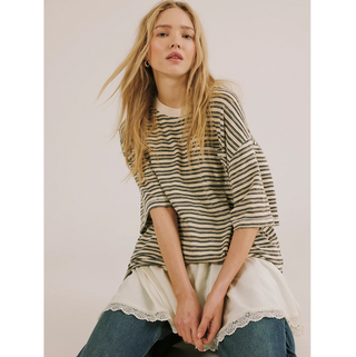 In this Groove Mini Slip Dress