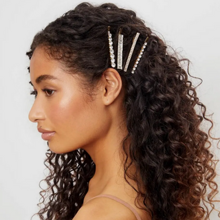 Rhinestone Bobby Pin Set