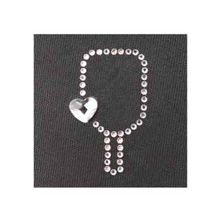 Bridgitte Visor with Crystal Heart & Pickleball Paddle - dolly mama boutique