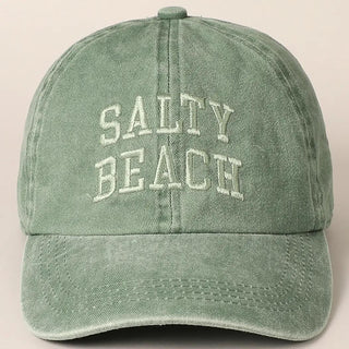 “Salty Beach” Baseball Cap - dolly mama boutique