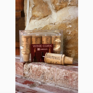 Wine Cork Candles