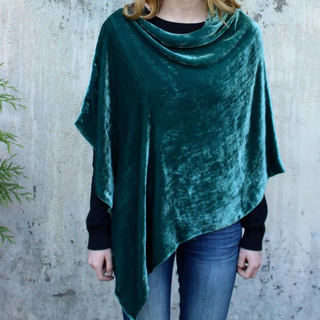 Velvet Poncho