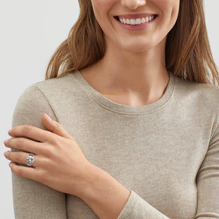 Significant Other CZ Statement Ring - view 4