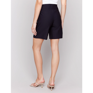 Pull-On Shorts with Pockets - dolly mama boutique
