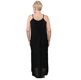 Marla Silk Maxi Dress DT222 - dolly mama boutique