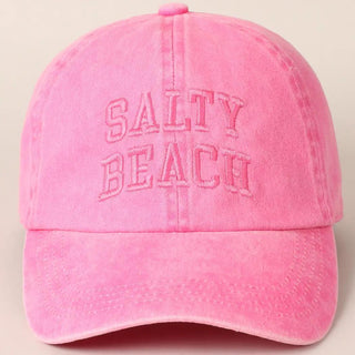 “Salty Beach” Baseball Cap - dolly mama boutique