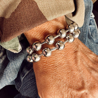 Polished Ball Chain Bracelet - view 3
