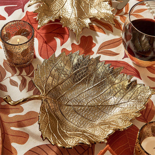 Golden Leaf Tray - view 5