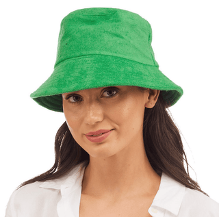 Terry Cloth Bucket Hat Collection - dolly mama boutique