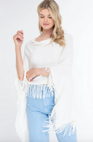 Cttn.Cash w/Fringe - dolly mama boutique