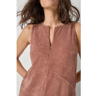 Terry Zip Dress