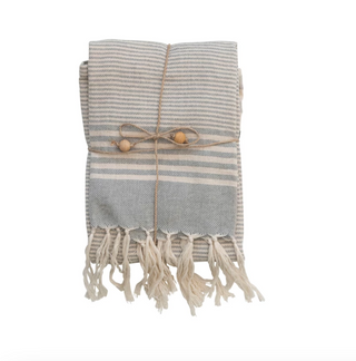 Woven Striped Tea Towels - dolly mama boutique