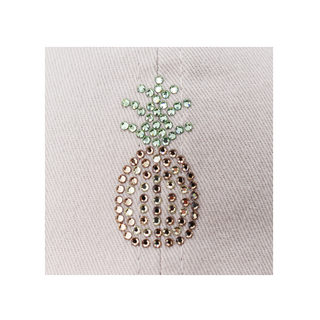 Rachel Cap with Crystal Pineapple