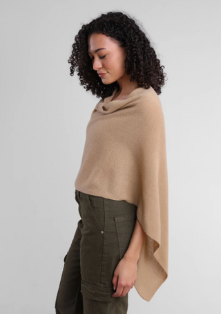 Cashmere Poncho - dolly mama boutique