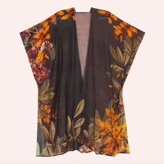 Wool Wraparound Kimono