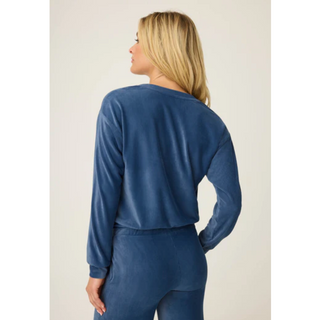 Craving Corduroy Velour Top