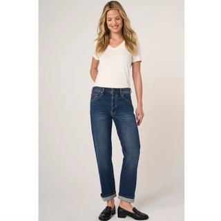 Sloan Slouchy Cuffed Jean