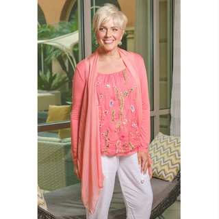 Carla Open Cardigan - dolly mama boutique
