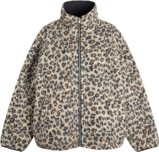 Shannon Passero Roxie Reversible Jacket in Leopard Mix