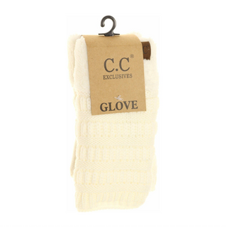 Fingerless Sherpa-Lined Gloves