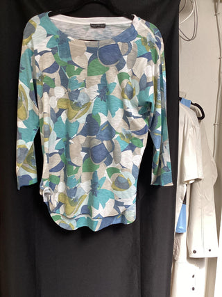 Floral Print 3/4 Sleeve Top