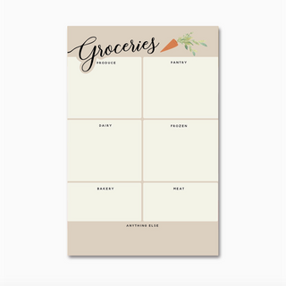 "Grocery List" Notepad - dolly mama boutique