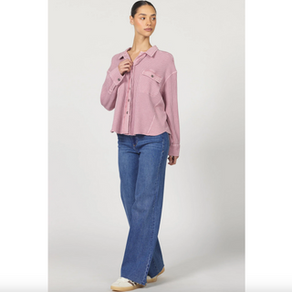 Foster Waffle-Knit Shirt