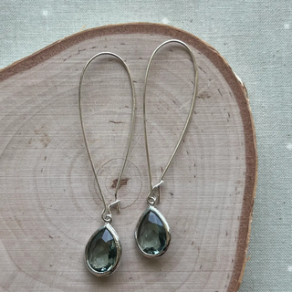 Ella Silver Earrings - dolly mama boutique