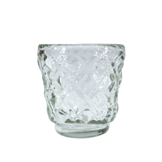 Diamond Embossed Votive Holder - dolly mama boutique