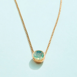 Lighthouse Seafoam Necklace - Gold