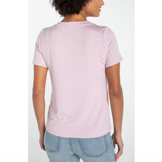 Short Sleeve V-Neck Tee - dolly mama boutique
