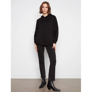 Blanket Stitch Trim Hoodie