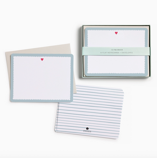 Flat Note Cards Set