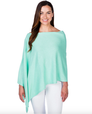 Cotton Cashmere Poncho