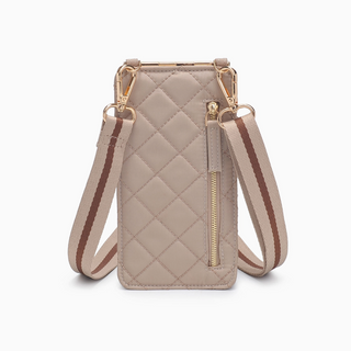 Duality Quilted Cell Phone Crossbody - dolly mama boutique