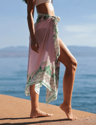 Sarong Camila PAREO 04-65-063BL - dolly mama boutique