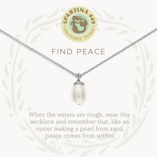 Sea La Vie Boxed Necklace - Silver - dolly mama boutique