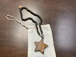 Agate Star Necklace