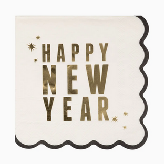 "Happy New Year" Napkins