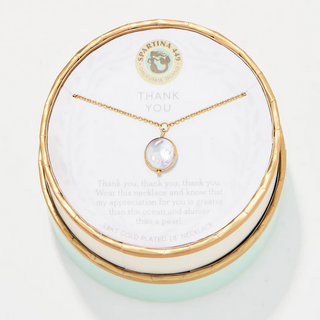 Sea La Vie Boxed Necklace - Gold - dolly mama boutique