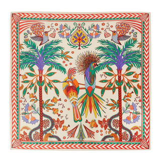 Magic India Mini Scarf - Beige