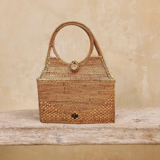 Ata Vine Round-Handle Bag - dolly mama boutique