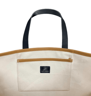 "Sail Away" Canvas Tote - dolly mama boutique